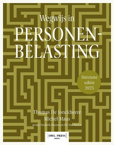 Wegwijs in personenbelasting 2025