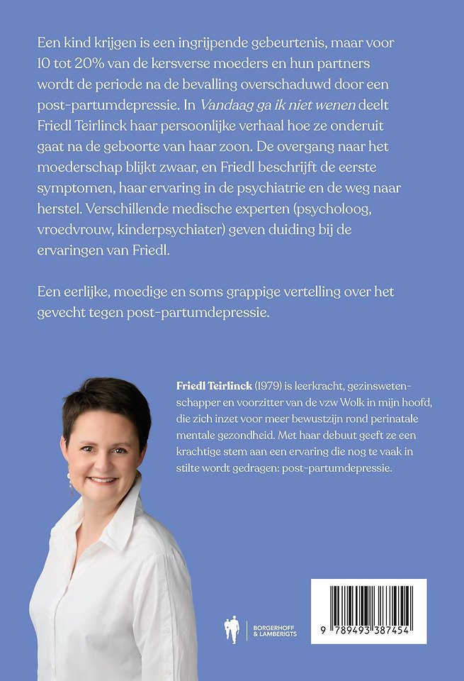 Vandaag ga ik niet wenen