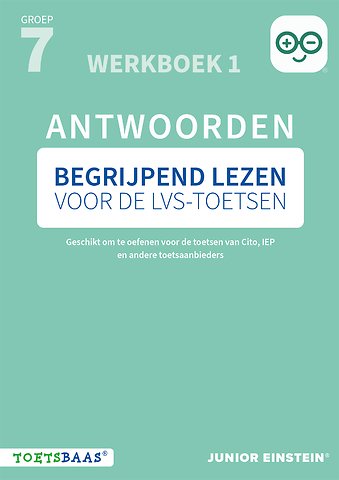 Begrijpend lezen voor de LVS-toetsen - Groep 7 - Antwoordenboek 1 + Online video-uitleg