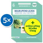 Begrijpend lezen voor de LVS-toetsen - Groep 6 - Werkboek 2 + Online video-uitleg (set van 5)