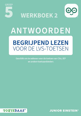 Begrijpend lezen voor de LVS-toetsen - Groep 5 - Antwoordenboek 2 + Online video-uitleg