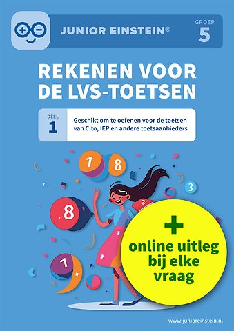 Rekenen voor de LVS-toetsen - Deel 1 - Groep 5 + Online video-uitleg