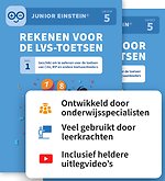 Rekenen voor de LVS-toetsen set - Deel 1 en 2 - Groep 5 + Online video-uitleg