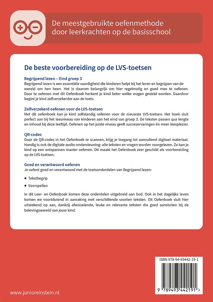 Begrijpend lezen voor de LVS-toetsen - Groep 3