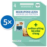Begrijpend lezen voor de LVS-toetsen - Groep 4 - Werkboek 2 - Set van 5