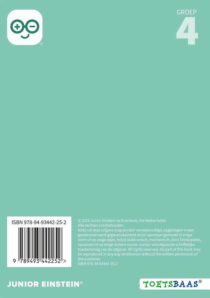 Begrijpend lezen voor de LVS-toetsen - Groep 4 - Antwoordenboek 1