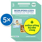 Begrijpend lezen voor de LVS-toetsen - Groep 3 - Werkboek - Set van 5