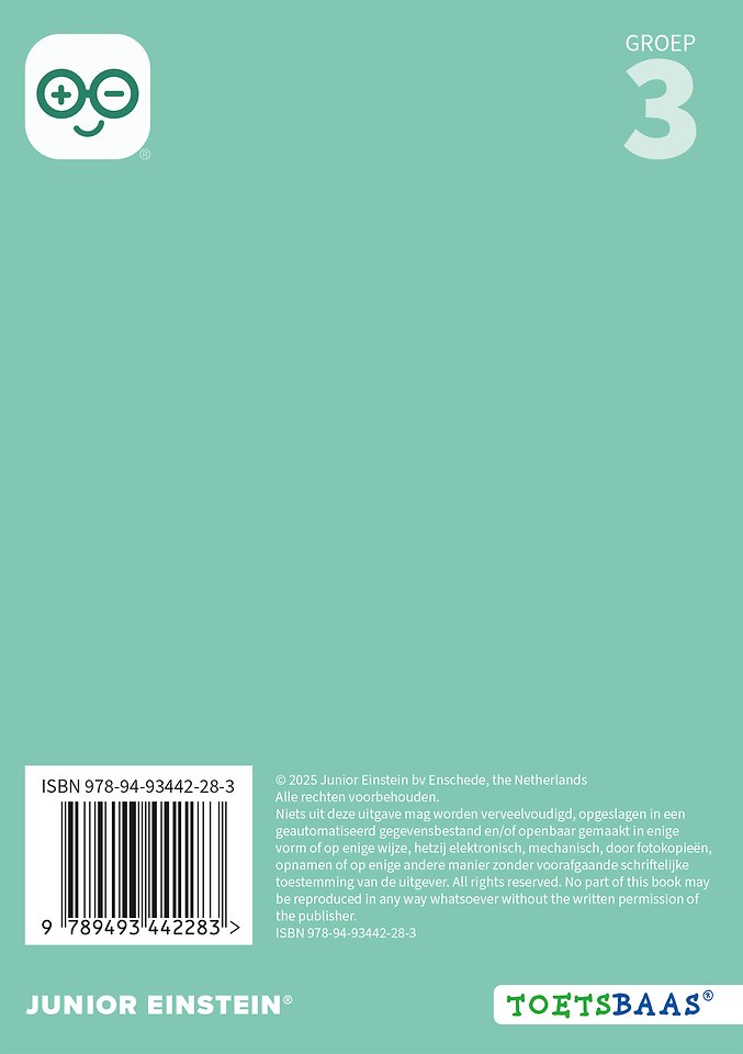 Begrijpend lezen voor de LVS-toetsen - Groep 3 - Antwoordenboek