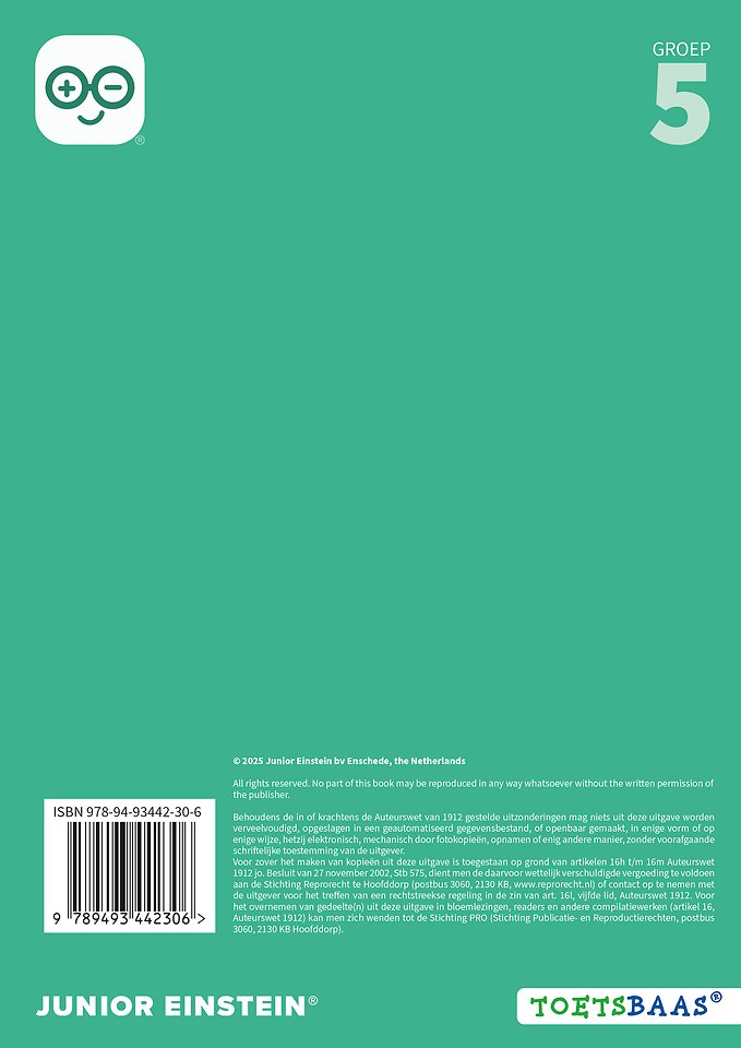 Rekenen voor de LVS-toetsen - Groep 5 - Werkboek 2 - Set van 5