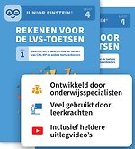 Rekenen voor de LVS-toetsen set - Deel 1 en 2 - Groep 4 + Online video-uitleg