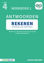Rekenen voor de LVS-toetsen - Groep 4 - Antwoordenboek 1