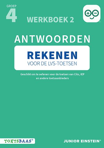 Rekenen voor de LVS-toetsen - Groep 4 - Antwoordenboek 2