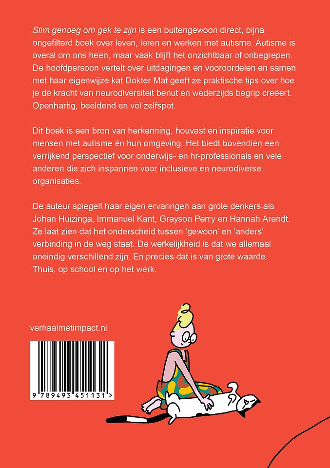 Slim genoeg om gek te zijn