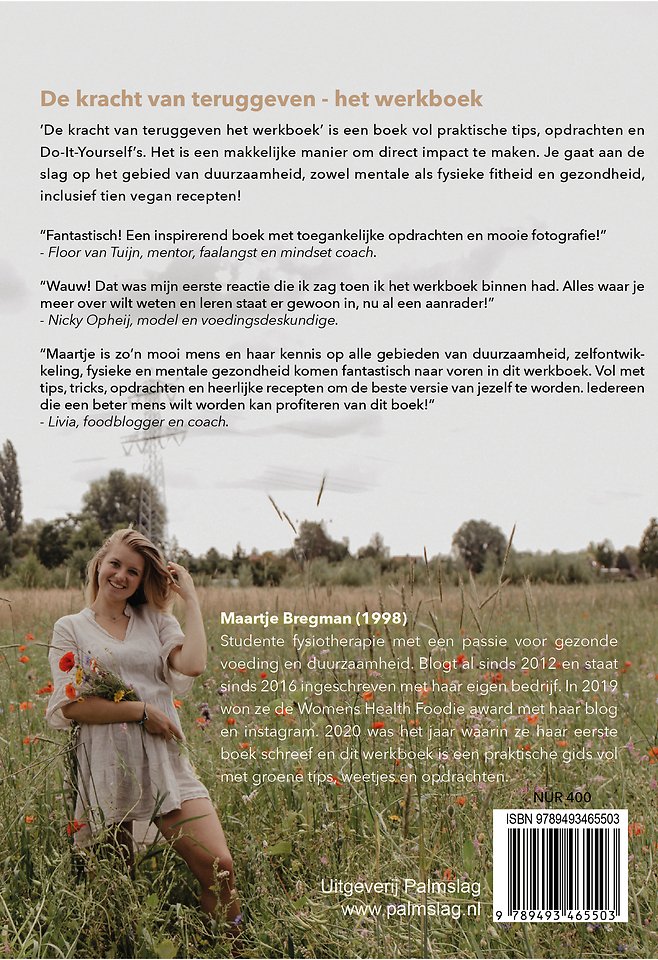 De kracht van teruggeven - het werkboek