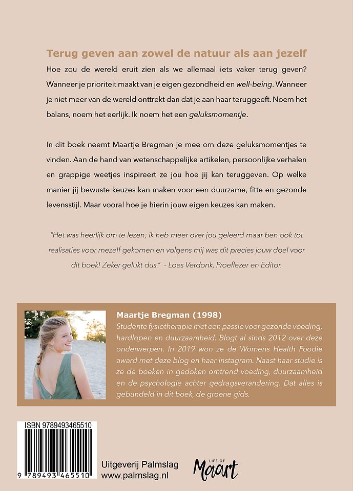 De kracht van teruggeven