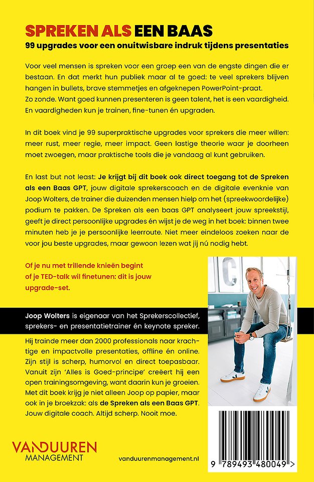 Spreken als een baas