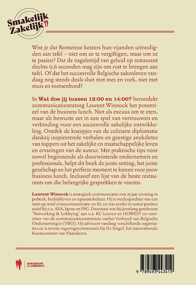 Wat doe jij tussen 12:00 en 14:00?