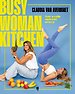 Busy woman kitchen