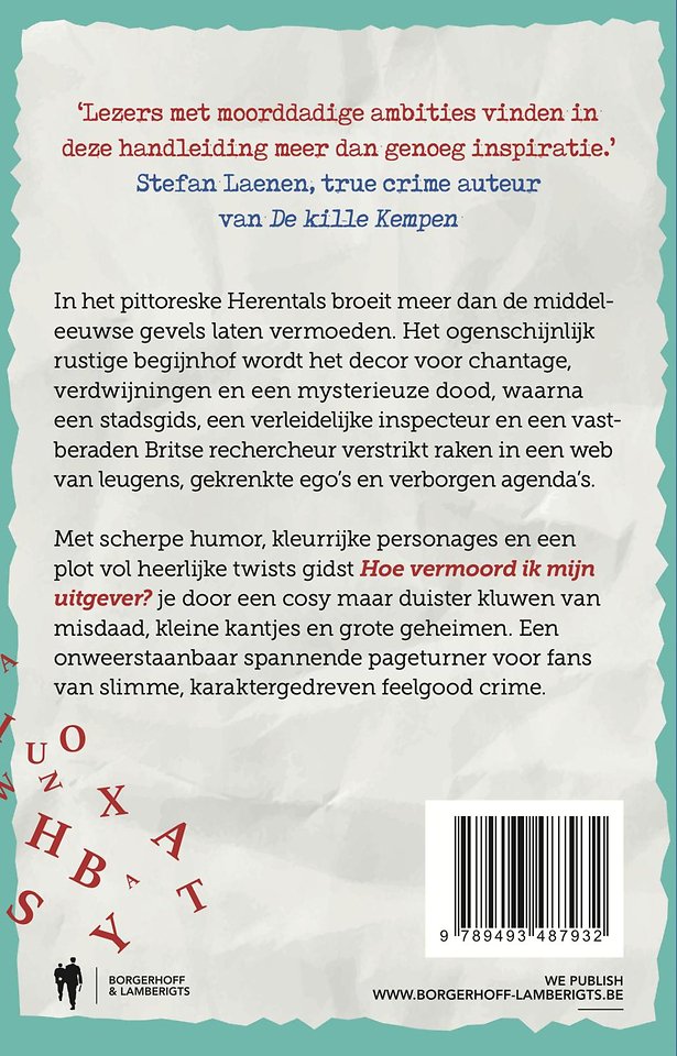 Hoe vermoord ik mijn uitgever?