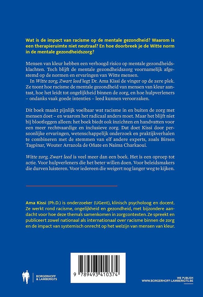 Witte zorg, zwart leed