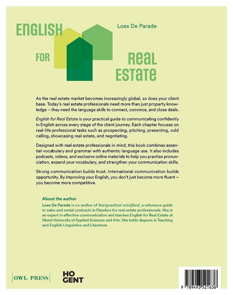 English for real estate