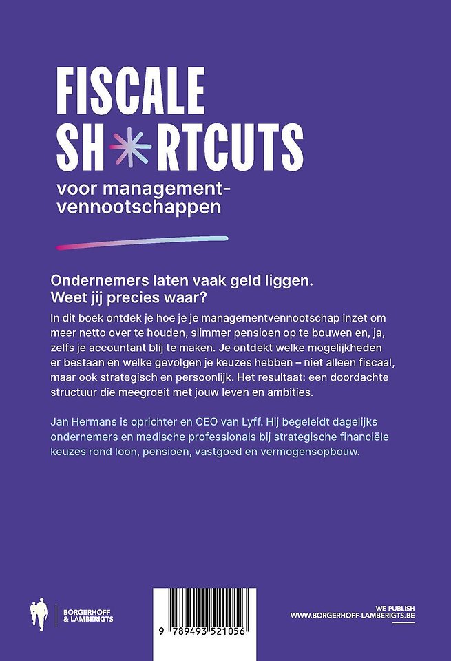 Fiscale shortcuts voor managementvennootschappen