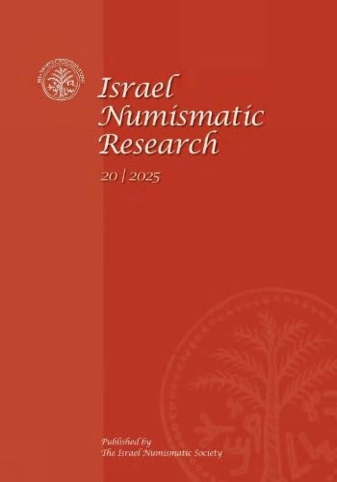 Israel Numismatic Research Volume 20