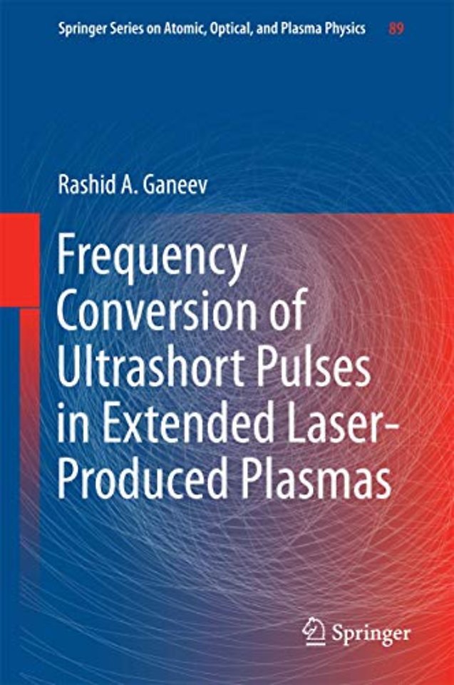 Frequency Conversion of Ultrashort Pulses in Extended Laser-Produced Plasmas