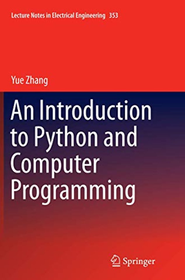 An Introduction to Python and Computer Programming