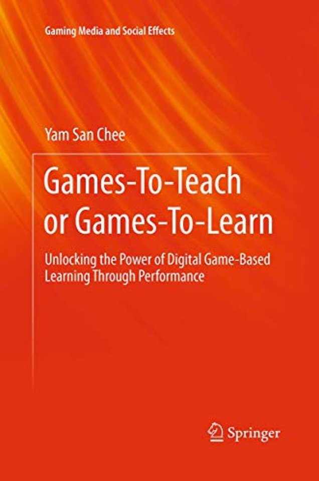 Games-To-Teach or Games-To-Learn
