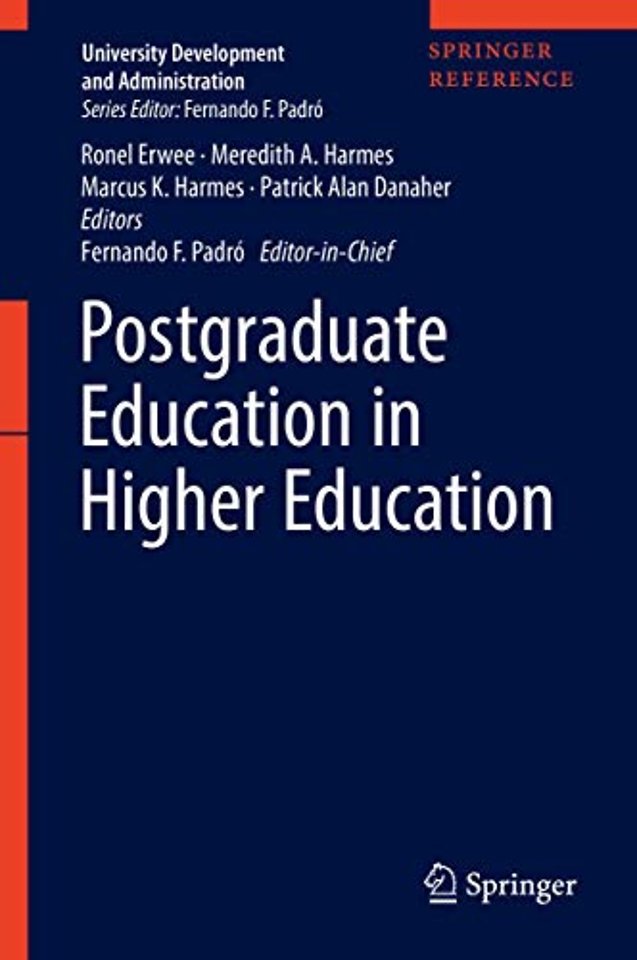 Postgraduate Education in Higher Education