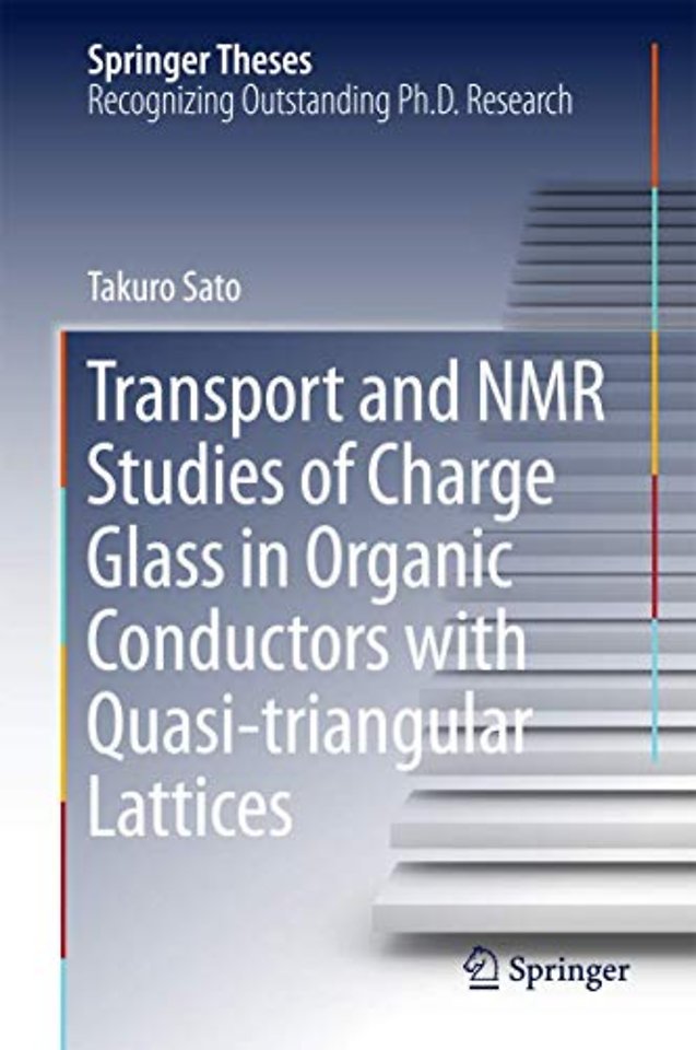 Transport and NMR Studies of Charge Glass in Organic Conductors with Quasi-triangular Lattices