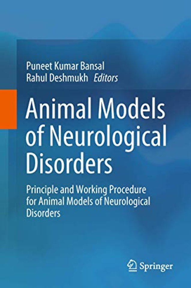 Animal Models of Neurological Disorders