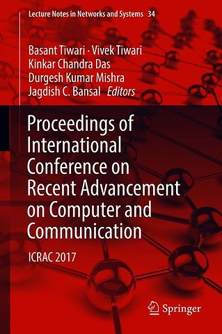 Proceedings of International Conference on Recent Advancement on Computer and Communication