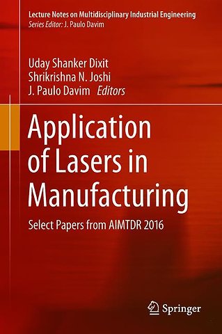 Application of Lasers in Manufacturing