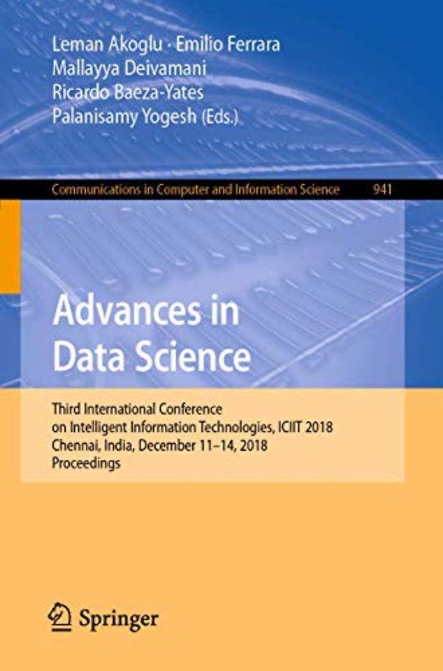 Advances in Data Science