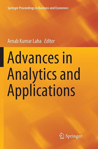 Advances in Analytics and Applications