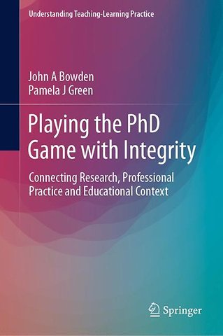 Playing the PhD Game with Integrity
