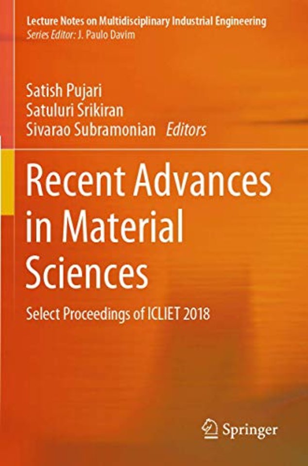 Recent Advances in Material Sciences