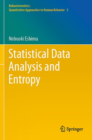 Statistical Data Analysis and Entropy