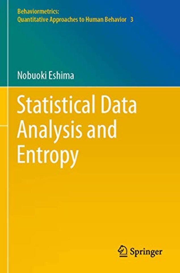 Statistical Data Analysis and Entropy