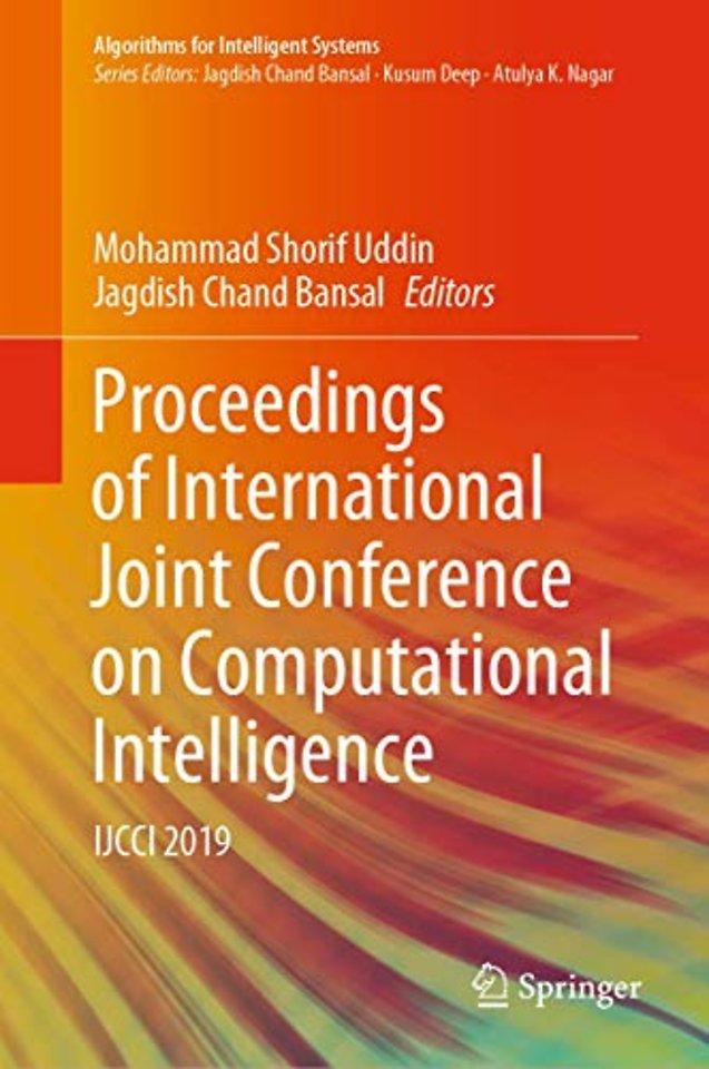 Proceedings of International Joint Conference on Computational Intelligence