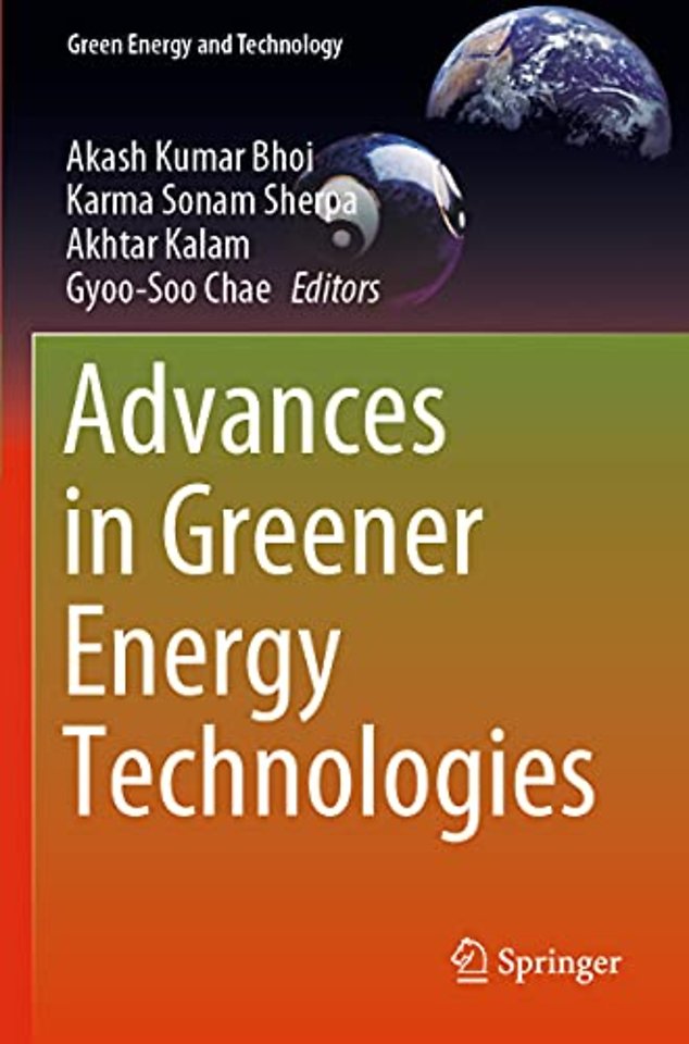 Advances in Greener Energy Technologies