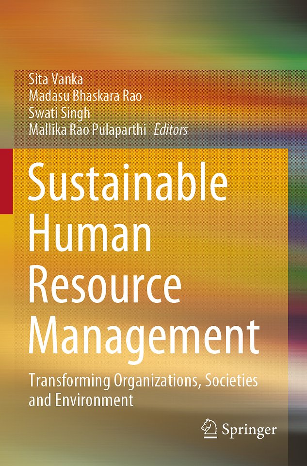 Sustainable Human Resource Management Door Sita Vanka - Managementboek.nl