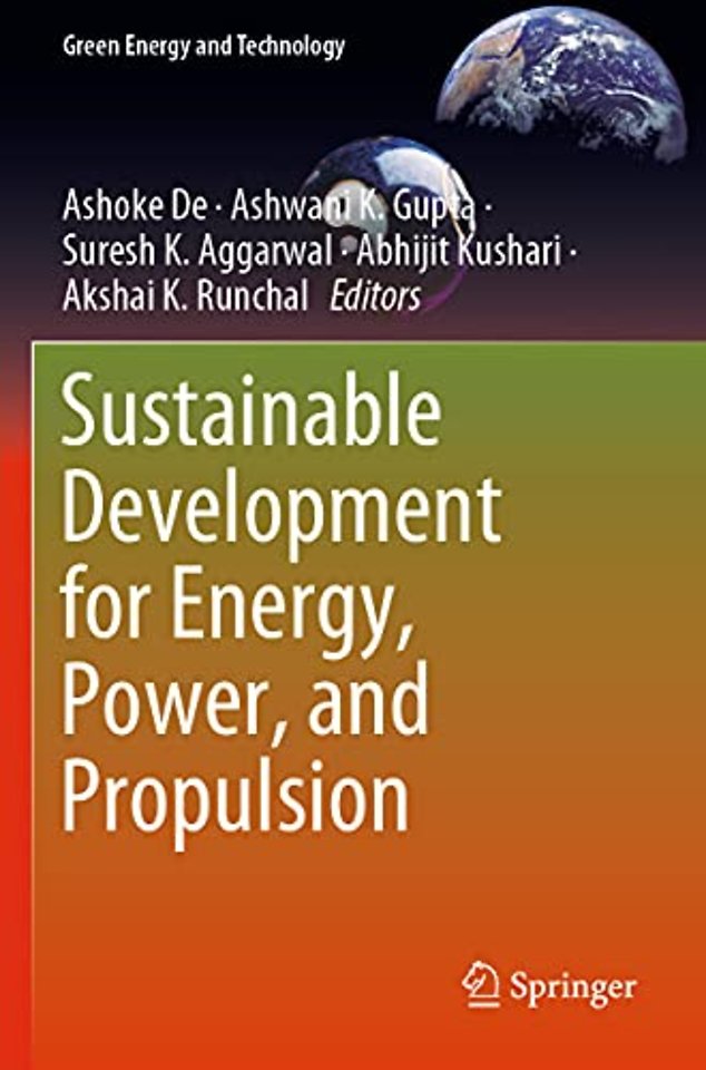 Sustainable Development for Energy, Power, and Propulsion