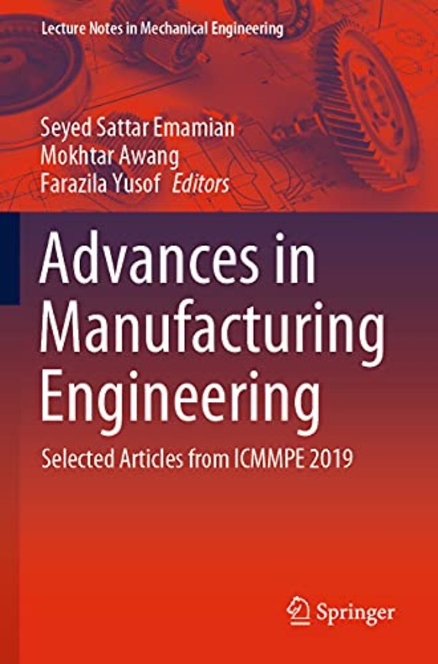 Advances in Manufacturing Engineering