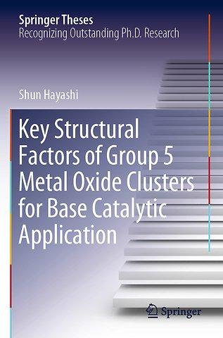 Key Structural Factors of Group 5 Metal Oxide Clusters for Base Catalytic Application