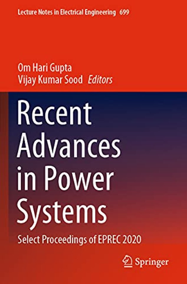 Recent Advances in Power Systems