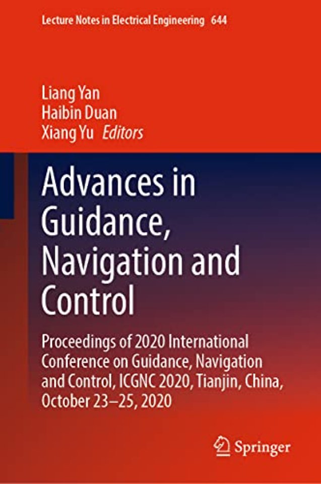 Advances in Guidance, Navigation and Control 