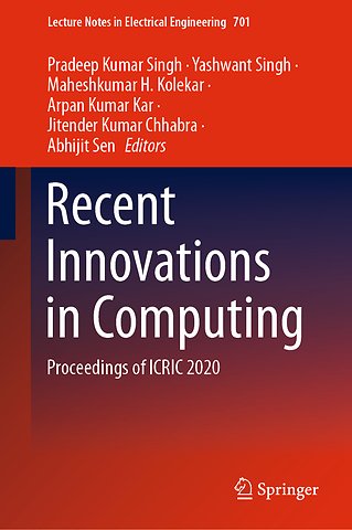 Recent Innovations in Computing
